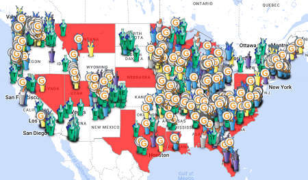 CBN Network Map