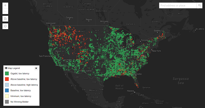 RDOF map 2020
