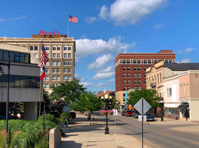 Downtown Waterloo, Iowa