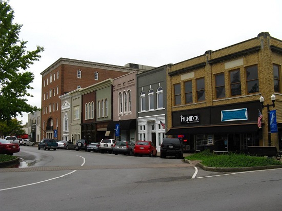 Mufreesboro TN downtown