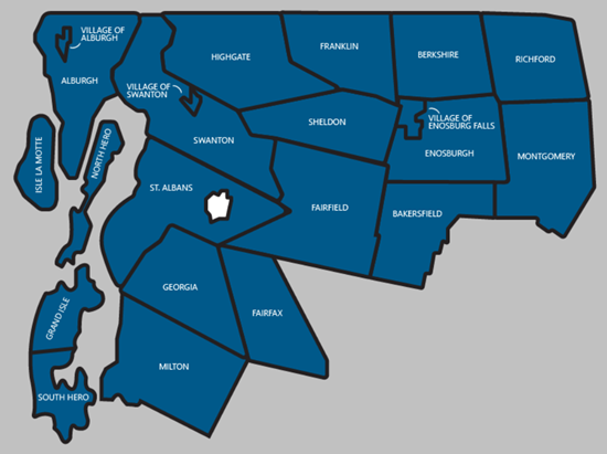 Northwest Fiberworx CUD service territory