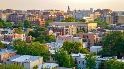 Washington DC residential buildings