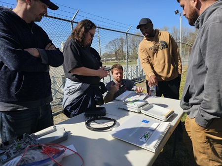 Fybe training course outdoors 