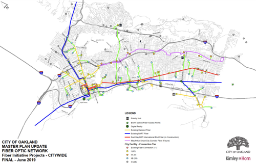 Oakland fiber map Oakland fiber map