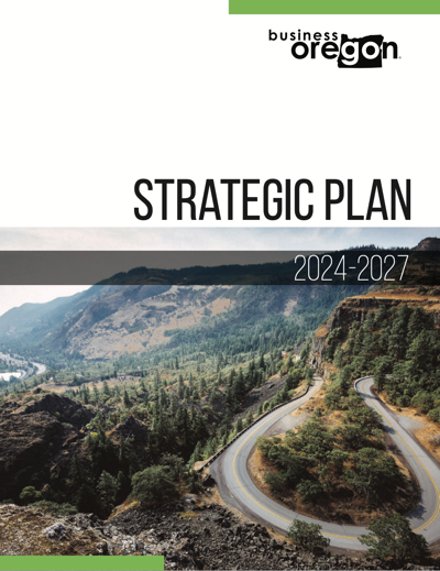 Oregon Broadband Office strategic plan cover sheet