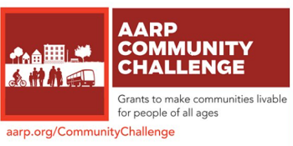 AARP Community Challenge Grant logo AARP Community Challenge Grant logo
