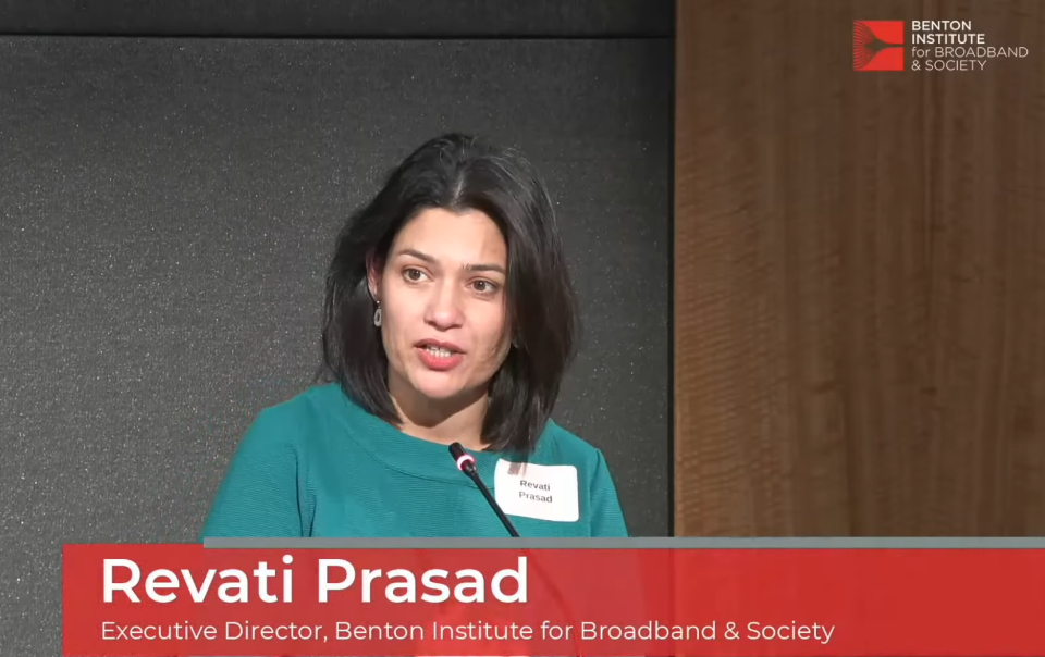 Revati at Benton event