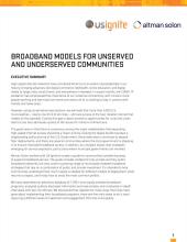 Broadband Models Report
