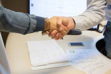 Handshake deal